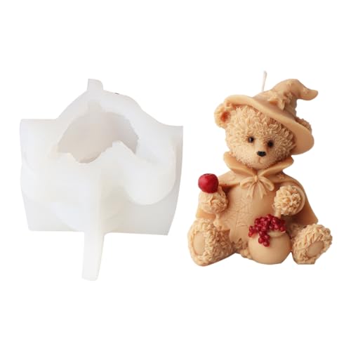 3D Bärenkerzenform Arherapie Kerze Schimmelpilze Epoxidharz Wachsform Handgefertigtes Gipsummenten Für Handwerksliebhaber Kuchenform Kuchenform 3D Bärenkerzenform Arherapie Kerze Schimmelpilze Epoxidharz Wachsform Handgefertigtes Gipsummenten Für Handwerksliebhaber Kuchenform Kuchenform von Zkydhbd