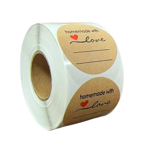 500pcs/Roll Paper Seal Labels Aufkleber Für Bäckerei Verpackung Bulk Verwenden 500pcs/Roll Paper Seal Labels Aufkleber Für Bäckerei Verpackung Bulk Verwenden von Zkydhbd