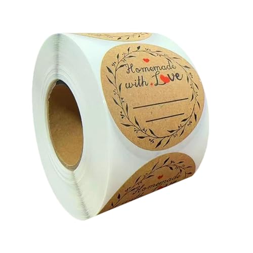 500pcs/Roll Paper Seal Labels Aufkleber Für Bäckerei Verpackung Bulk Verwenden 500pcs/Roll Paper Seal Labels Aufkleber Für Bäckerei Verpackung Bulk Verwenden von Zkydhbd