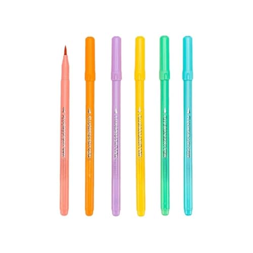 6 PCs Fluoreszenzstift Set Highlighters Set Highlighter Marker Highlighter Stift Bibelmarker Für Lernen & Arbeitsfluoreszenz Highlighters Zeichnungsmarker von Zkydhbd