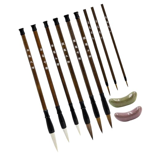 9 Pieces Malerei Pinsel Pine Chinese Antithetische Couplet Schreiben Für Handschrift Kunstmalerei Schreiben Pinsel 9 Pieces Malerei Pinsel Pine Chinese Antithetische Couplet Schreiben Für Handschrift Kunstmalerei Schreiben Pinsel von Zkydhbd