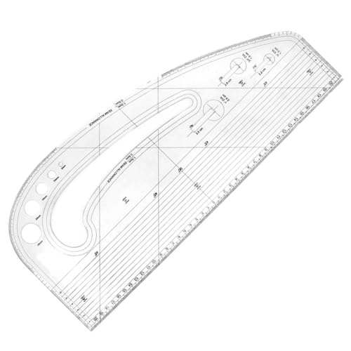Acrylmuster Maker Lineal 5 Knopflochmuster 3 Ötenausschnitte Und Flexible Gekrümmte Messung Lineal Acrylmuster Erstellen Klarer Nähvorlagen Werkzeug Zum Nähen Des Handwerks Acrylmuster Maker Lineal 5 Knopflochmuster 3 Ötenausschnitte Und Flexible Gekrümmte Messung Lineal Acrylmuster Erstellen Klarer Nähvorlagen Werkzeug Zum Nähen Des Handwerks von Zkydhbd
