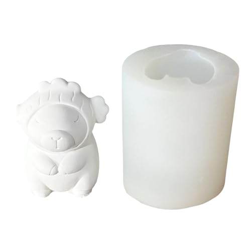 Capybaras Geformte Kerzen Gipsform Formautos Aromatherapys Silikonform Desktops Orament Home Decoration Formen Büro Schreibtisch Ornament von Zkydhbd