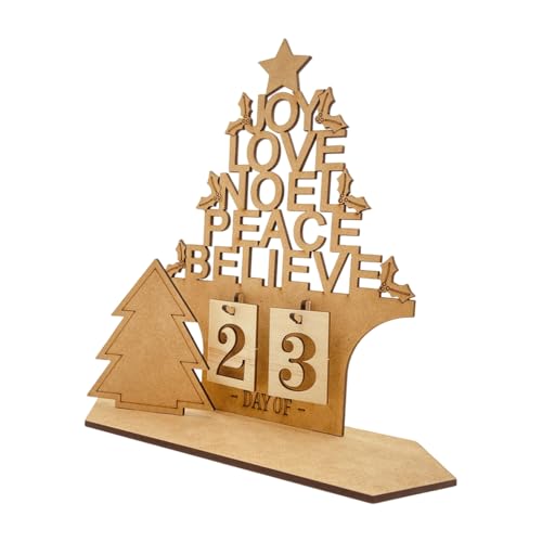 Dekorativer Adventskalender Für Büro Und Heimnutzung Handgefertigte Desktop Dekoration Stilvoller Holz Countdown Kalender Dekorativer Adventskalender Für Büro Und Heimnutzung Handgefertigte Desktop Dekoration Stilvoller Holz Countdown Kalender von Zkydhbd