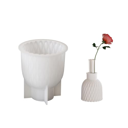 Delikate Gestreifte Vase Silikonform Home And Office Decors Anlagen Vase Hydroponics Pflanzenrohr Für Juwelierwerkzeuge Von Enthusiasten Vorhanden von Zkydhbd