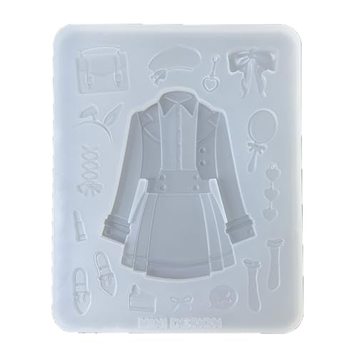Einfach Zu Demoldt Silikonform High School Uniformen Form Form Epoxidharz Schmuckzubehör Für Handwerksliebhaber Silikon Epoxidharzform von Zkydhbd