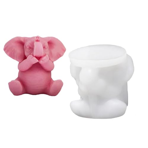 Elefantenfiguren Silikonform Textur Für Handgefertigte Ornamente Urlaub Dekoration Und Kreative Kunstprojekte Elefantenformen von Zkydhbd
