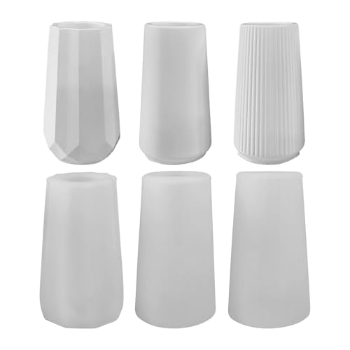 Handgefertigte Gestreifte Vase Enthusiasten 3 Stück Robuste Silikonform Set Home Decoration Für Elegante Blumenanzeigen Mehrzweck Silikonvase Handgefertigte Gestreifte Vase Enthusiasten 3 Stück Robuste Silikonform Set Home Decoration Für Elegante Blumenanzeigen Mehrzweck Silikonvase von Zkydhbd