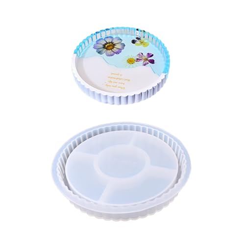 Kreative Blumenharzkasten Robuster Silikonform Stylish Taste Tablett Schimmel Accessoire Für Customes Craft Projects Einzigartige Serviergericht Kreative Blumenharzkasten Robuster Silikonform Stylish Taste Tablett Schimmel Accessoire Für Customes Craft Projects Einzigartige Serviergericht von Zkydhbd