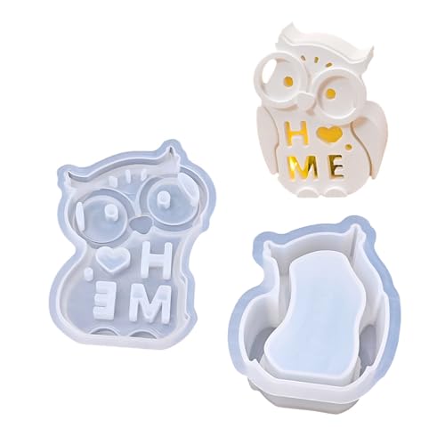 Kreative Eule Thematische Silikon Crafting Schimmelpilze Hohldesigns Eulenformen Für Anpassbare Lampenschirme Und Dekorative Stücke Lampen Schatten Silikonform Kreative Eule Thematische Silikon Crafting Schimmelpilze Hohldesigns Eulenformen Für Anpassbare Lampenschirme Und Dekorative Stücke Lampen Schatten Silikonform von Zkydhbd