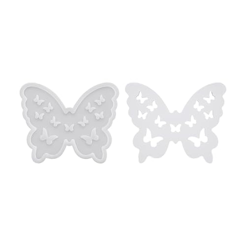 Lebensmittel Sicheres Silikon Hohlfeuer Schmetterlingsform Für Handgefertigte Dekorative Lampenbasis Aufbewahrungsbehälter Easy Release Project Project Artistic Hohlkernenform von Zkydhbd