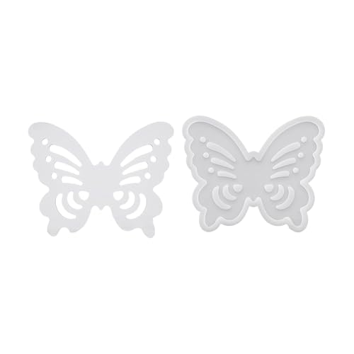 Lebensmittel Sicheres Silikon Hohlfeuer Schmetterlingsform Für Handgefertigte Dekorative Lampenbasis Aufbewahrungsbehälter Easy Release Project Project Artistic Hohlkernenform von Zkydhbd