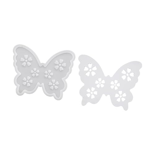 Lebensmittel Sicheres Silikon Hohlfeuer Schmetterlingsform Für Handgefertigte Dekorative Lampenbasis Aufbewahrungsbehälter Easy Release Project Project Artistic Hohlkernenform von Zkydhbd
