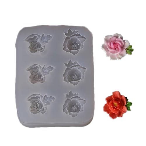 Lebensmittelqualität Silikonblumenform Für Harz Ton Gips Kuchen Dekoration Kreation Sonnenblumen Blumen Blumen Präge Werkzeug Harz Ton Gips Form von Zkydhbd