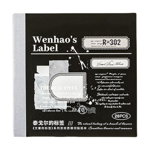Literaturaufkleber Scrapbooking Dekorationspapier Für Planer Journals Laptops Telefon Hülle Wasserflasche Kunst Handwerk Dekoration Gepäckaufkleber von Zkydhbd