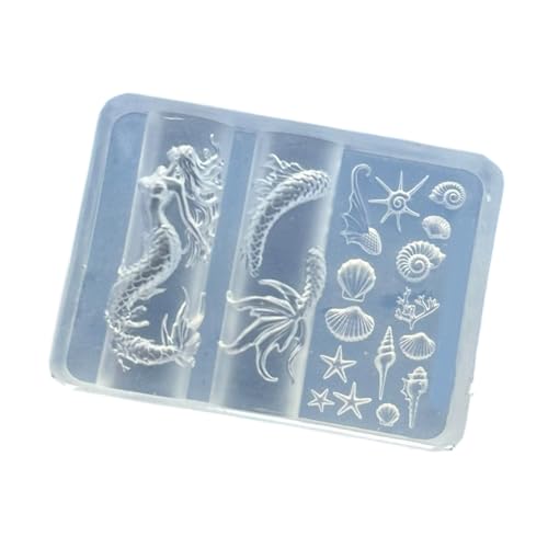 Meereskreatur Silikonnägel Schimmel Für Harzschmuck Beinhalten Schildkröten Seepferdchen Und Muschelgeprägte Designs Professionelles Nagelkunstwerkzeug Silikon Meereskreatur Silikonnägel Schimmel Für Harzschmuck Beinhalten Schildkröten Seepferdchen Und Muschelgeprägte Designs Professionelles Nagelkunstwerkzeug Silikon von Zkydhbd