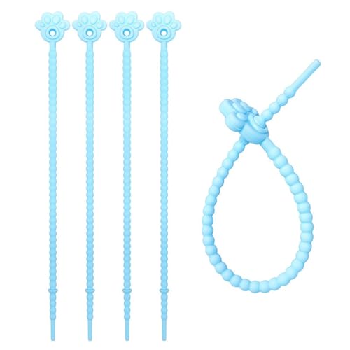 Mehrzweck Elastik Drahtbindungen 5 Pack Farbenfrohe Robuste Silikonkabelmanagement Clips Für Kabelorganisation Silikonkabelclips Mehrzweck Elastik Drahtbindungen 5 Pack Farbenfrohe Robuste Silikonkabelmanagement Clips Für Kabelorganisation Silikonkabelclips von Zkydhbd