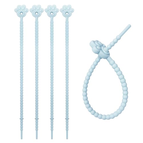 Mehrzweck Elastik Drahtbindungen 5 Pack Farbenfrohe Robuste Silikonkabelmanagement Clips Für Kabelorganisation Silikonkabelclips Mehrzweck Elastik Drahtbindungen 5 Pack Farbenfrohe Robuste Silikonkabelmanagement Clips Für Kabelorganisation Silikonkabelclips von Zkydhbd