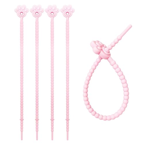 Mehrzweck Elastik Drahtbindungen 5 Pack Farbenfrohe Robuste Silikonkabelmanagement Clips Für Kabelorganisation Silikonkabelclips Mehrzweck Elastik Drahtbindungen 5 Pack Farbenfrohe Robuste Silikonkabelmanagement Clips Für Kabelorganisation Silikonkabelclips von Zkydhbd