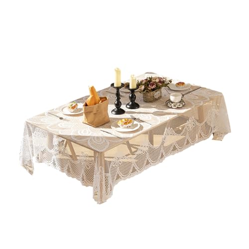 Premium Spitzen Tischdecke Mit Schmetterling Und Blumenmuster Für Rechteckige Esstischabdeckungen Für Cozys Family Mahlzeiten Premium Spitzen Tischdecke Mit Schmetterling Und Blumenmuster Für Rechteckige Esstischabdeckungen Für Cozys Family Mahlzeiten von Zkydhbd