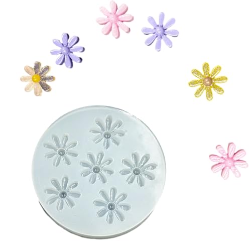 Professionelle Silikon Backformen 6 Blumenmuster Einschließlich Rosen Tinekones Gänseblümchen Leicht Wiederverwendbar Für Süßigkeitenseife Und Harzhandwerk. Professionelle Silikon Backformen 6 Blumenmuster Einschließlich Rosen Tinekones Gänseblümchen Leicht Wiederverwendbar Für Süßigkeitenseife Und Harzhandwerk. von Zkydhbd