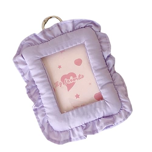 Rüfende Kartenhülse 3 Zoll Photokardschutz PVC Stoffkarten Abdeckungen Foto Ärmel Schlüsselbeutel Charme Verschleiß Resistent PVC Brieftasche von Zkydhbd