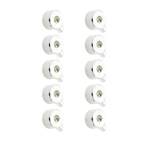 Set Von 10 Multifirtionalen Schmuckperlen Schmuck Perlen Set Schmuckverarbeitung Perlen Spacer Perlen Legierungstextur Für Täglich von Zkydhbd