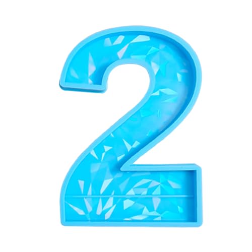 Silikonform 3d Arabische Nummer Geburtstag Kerze Schimmel Silikonform 3d Arabische Nummer Geburtstag Kerze Schimmel von Zkydhbd