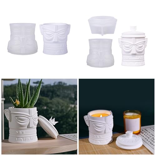 Silikonform Für Kerzenherstellung Und Harzkunst Sanxingdui Storage Cup Crafing Nordic Designs Home Dekoration von Zkydhbd