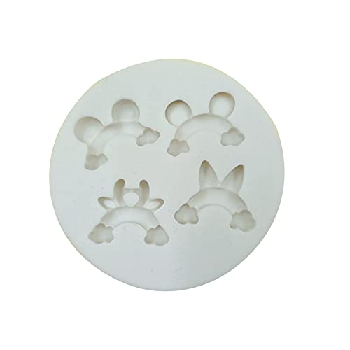 Silikonform Schokoladen Ohren Ohren Fondant Kuchen Süßigkeiten Seife Formen Back Dekorationswerkzeuge Für Dessertkuchen von Zkydhbd