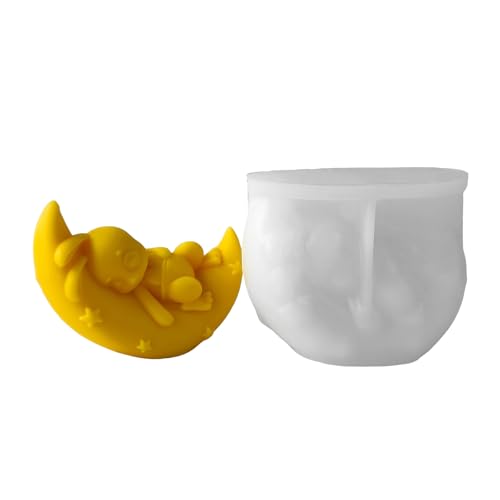 Silikonkerzenform Mit Mondkaninchen Formen Kreative Formen Die Für Künstlerische Und Seife Kreativer Handgefertigter Handwerksbedarf Geeignet Sind Silikonkerzenform Mit Mondkaninchen Formen Kreative Formen Die Für Künstlerische Und Seife Kreativer Handgefertigter Handwerksbedarf Geeignet Sind von Zkydhbd
