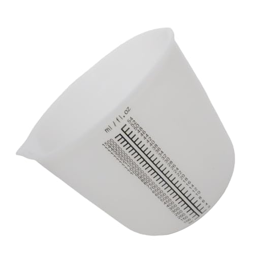 Silikonmessung Cup Clear Skala Markierungen Getränke Mischung Tassen Kochkochen Accessoire Epoxidharz Schmuck Erstellen Werkzeug Genauige Flüssigkeitsmessung von Zkydhbd