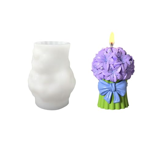 Tulps Kerzenherstellung Silikonform Wärme Toleranz Flexible Designs Für Home Dekoration Und Party Liefert Silikon Tulpen Kerzenform von Zkydhbd