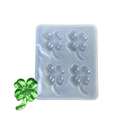 Vier Blatt Silikonform Für Harz Schmuck Basteln Geschirrspüler Sicher & Einfach Release Accessoire Design Food Grade Vier Blatt Silikonform Für Harz Schmuck Basteln Geschirrspüler Sicher & Einfach Release Accessoire Design Food Grade von Zkydhbd