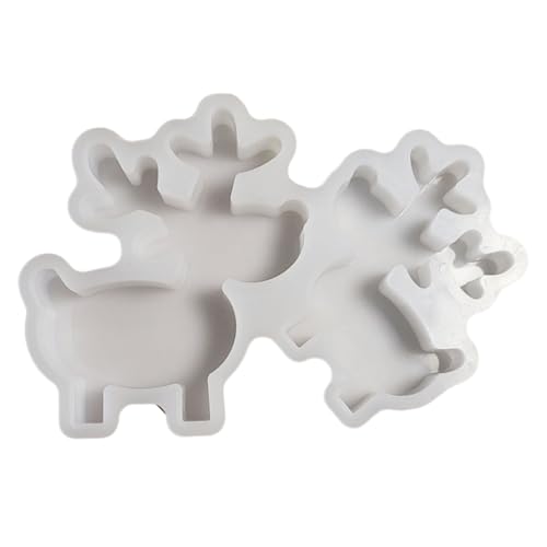 Weihnachts Elch Ornamente Silikonform Praktische Elchharzschmuck Gussformen Für Zarte Weihnachtsdekoration Crafting Accessoires Weihnachts Elch Ornamente Silikonform Praktische Elchharzschmuck Gussformen Für Zarte Weihnachtsdekoration Crafting Accessoires von Zkydhbd