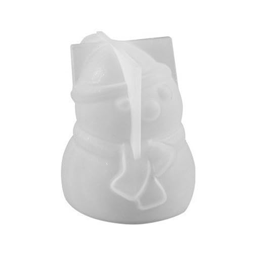 Weihnachts Silikonform Set Für Kerzenfeiertagdekorationen Mit Rentiere Snowman Designs Festival Silikon Backform von Zkydhbd