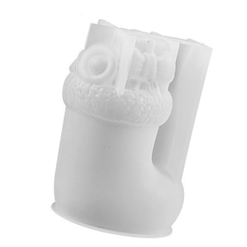 Weihnachts Silikonform Set Für Kerzenfeiertagdekorationen Mit Rentiere Snowman Designs Festival Silikon Backform von Zkydhbd