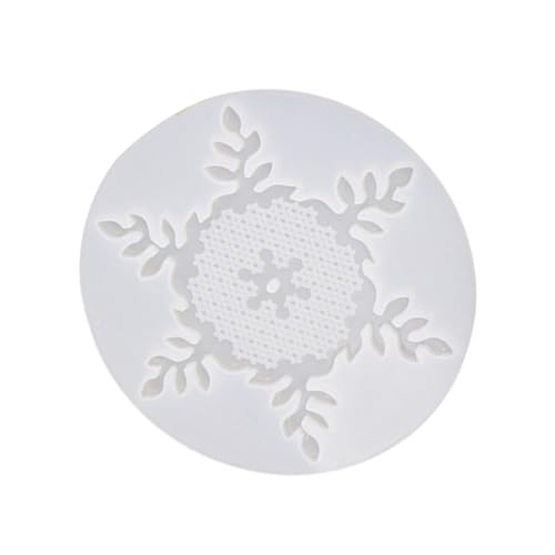 Weihnachtsbaumschmuck Schimmelpilze Epoxidharz Schneeflake Hanging Anhänger Schimmel Nicht Stick Silikonform Für Schmuck Making Silikon Schneeflocken Anhänger Anhängerform von Zkydhbd