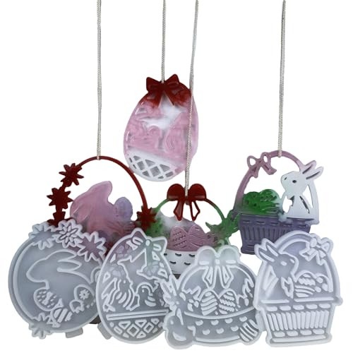 Weihnachtsdekoration Silikonformen Zarten Korb Und Eier Silikon Zum Handwerk Festival Hanging Ornamente Epoxidharz Anhänger Weihnachtsdekoration Silikonformen Zarten Korb Und Eier Silikon Zum Handwerk Festival Hanging Ornamente Epoxidharz Anhänger von Zkydhbd