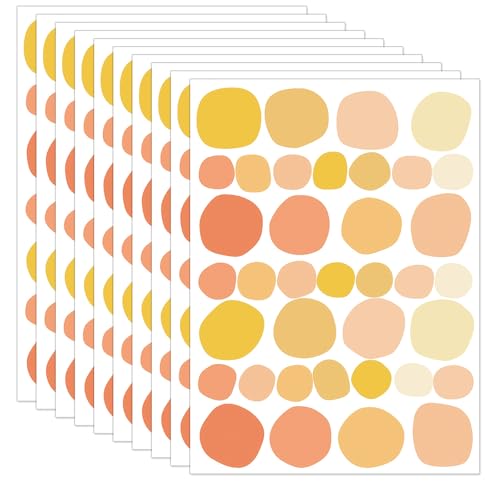 Zkydhbd 10 Blätter Farbenfrohe Punkte Wandtaste Entfernbare PVC Wandaufkleber Punkte Für Kinder Schlafzimmer Klassenzimmer Kindergartendekoration Zkydhbd 10 Blätter Farbenfrohe Punkte Wandtaste Entfernbare PVC Wandaufkleber Punkte Für Kinder Schlafzimmer Klassenzimmer Kindergartendekoration von Zkydhbd