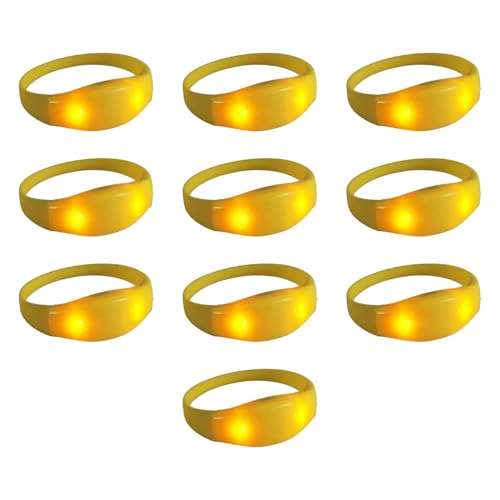 Zkydhbd 10pcs Sprachaktivierte Armbänder Glühende Armbänder Für Geburtstage Und Raves Blinking Armbandbänder Party Accessoires Zkydhbd 10pcs Sprachaktivierte Armbänder Glühende Armbänder Für Geburtstage Und Raves Blinking Armbandbänder Party Accessoires von Zkydhbd
