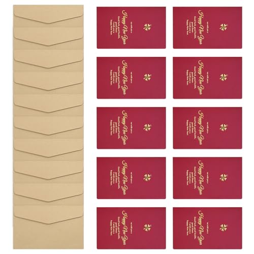 Zkydhbd 10pieces 2025 Jahr Der Schlangengrußkarte Chinesische Neujahrskarte Mit Umschlag Spring Festival Card Für Männer Frauen Zkydhbd 10pieces 2025 Jahr Der Schlangengrußkarte Chinesische Neujahrskarte Mit Umschlag Spring Festival Card Für Männer Frauen von Zkydhbd