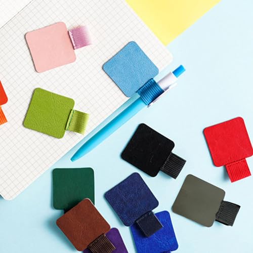Zkydhbd 5 Teile/Set Elastic Pen Loop Auto Adhäsive Kunstleder Stifthalter Für Kunstleder Für Notebooks Robuster Bleistifthalter von Zkydhbd