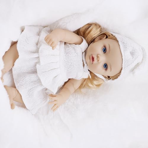 Zkydhbd Authentisch Aussehende 12 Zoll Vinyls Baby Blonde Girl Dolls Für Sammler Und Puppen Für Bildungszwecke Mit Kleidung Und Accessoires Zum Verändern Zkydhbd Authentisch Aussehende 12 Zoll Vinyls Baby Blonde Girl Dolls Für Sammler Und Puppen Für Bildungszwecke Mit Kleidung Und Accessoires Zum Verändern von Zkydhbd