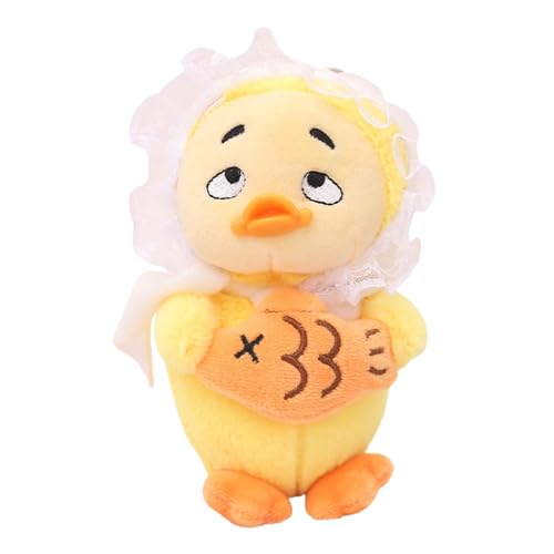 Zkydhbd Plüsch Duck Anhänger Carkey Hanging Ornament Schöne Entenschule Anhänger 14cm Tierschlüsselrucksack Dekors Kindergeschenke Entenschlüsselkette Zkydhbd Plüsch Duck Anhänger Carkey Hanging Ornament Schöne Entenschule Anhänger 14cm Tierschlüsselrucksack Dekors Kindergeschenke Entenschlüsselkette von Zkydhbd