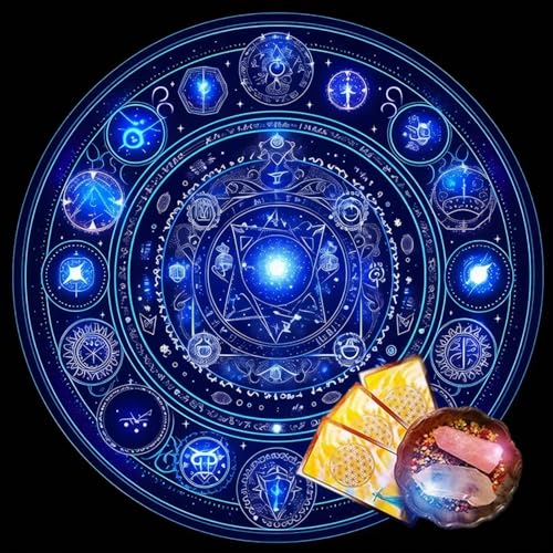 Zkydhbd Tarots Tischdecke Altäre Stoff Mysteriöses Symbol Astrologie Tischdecke Gotteskarten Tuchkapisserie Wanddekoration Zkydhbd Tarots Tischdecke Altäre Stoff Mysteriöses Symbol Astrologie Tischdecke Gotteskarten Tuchkapisserie Wanddekoration von Zkydhbd