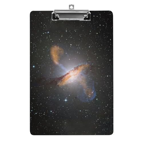 Graues Galaxie-Klemmbrett mit starkem Metallclip, A4, Briefgröße, Acryl-Klemmbrett mit Loch zum Aufhängen Graues Galaxie-Klemmbrett mit starkem Metallclip, A4, Briefgröße, Acryl-Klemmbrett mit Loch zum Aufhängen von Zltegako