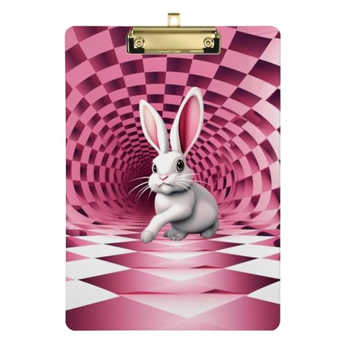 Klemmbrett für den Außenbereich, quadratisch, Wirbel-Design, Standardloch, Schwarz / Pink Klemmbrett für den Außenbereich, quadratisch, Wirbel-Design, Standardloch, Schwarz / Pink von Zltegako