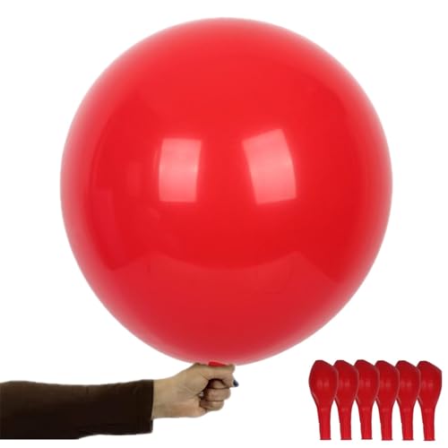 Luftballons aus Aluminiumfolie, 30,5 cm, für Weihnachten, Valentinstag, Geburtstag, Hochzeit, Babyparty, Party, Dekoration, 6 Stück Luftballons aus Aluminiumfolie, 30,5 cm, für Weihnachten, Valentinstag, Geburtstag, Hochzeit, Babyparty, Party, Dekoration, 6 Stück von ZmdecQna