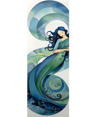 5D Diamond Painting Abstrakt Frau Diamond Painting Erwachsene/Kinder, DIY Diamond Art Diamant Painting Bilder, Kristall Strass Diamant Malerei Basteln für Home Wand Décor, 23.6x62.9 Inch/60x160 cm 5D Diamond Painting Abstrakt Frau Diamond Painting Erwachsene/Kinder, DIY Diamond Art Diamant Painting Bilder, Kristall Strass Diamant Malerei Basteln für Home Wand Décor, 23.6x62.9 Inch/60x160 cm von Znnegxiia